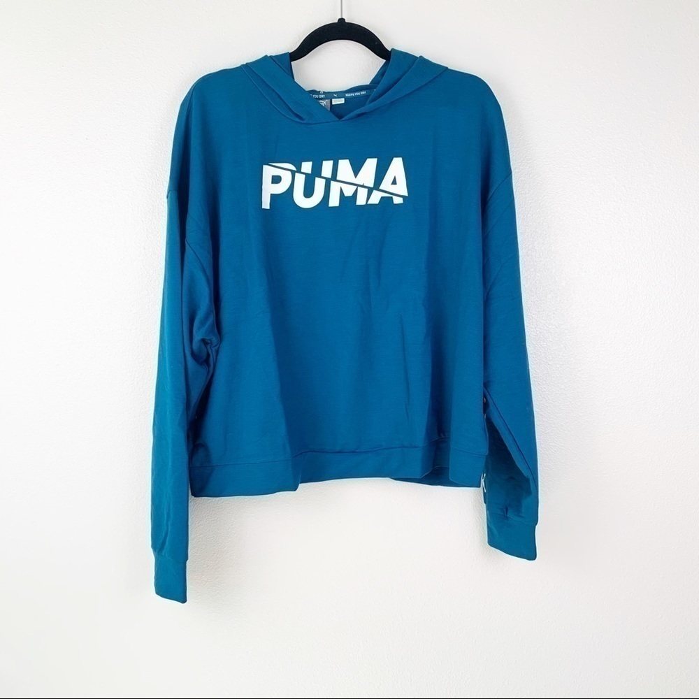 PUMA Lightweight Hooded Pullover Blue 2X NWT
